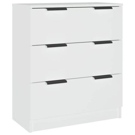 vidaXL Credenza Bianca 60x30x70 cm in Legno Multistrato