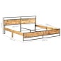 vidaXL Giroletto in Legno Massello di Mango 200x200 cm vidaXL Giroletto in Legno Massello di Mango 200x200 cm