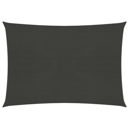 vidaXL Vela Parasole 160 g/m² Antracite 6x7 m in HDPE