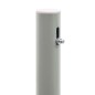 Tenda da Sole Laterale Retrattile 140 x 300 cm Grigia Tenda da Sole Laterale Retrattile 140 x 300 cm Grigia