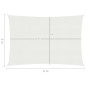 vidaXL Vela Parasole 160 g/m² Bianca 5x8 m in HDPE vidaXL Vela Parasole 160 g/m² Bianca 5x8 m in HDPE