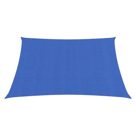 vidaXL Vela Parasole 160 g/m² Blu 2x2 m in HDPE