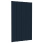 vidaXL Pannelli da Tetto 12 pz in Acciaio Zincato Antracite 80x45 cm