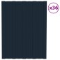 vidaXL Pannelli da Tetto 36 pz in Acciaio Zincato Antracite 60x45 cm vidaXL Pannelli da Tetto 36 pz in Acciaio Zincato Antracite 60x45 cm
