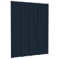 vidaXL Pannelli da Tetto 36 pz in Acciaio Zincato Antracite 60x45 cm vidaXL Pannelli da Tetto 36 pz in Acciaio Zincato Antracite 60x45 cm