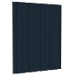 vidaXL Pannelli da Tetto 36 pz in Acciaio Zincato Antracite 60x45 cm vidaXL Pannelli da Tetto 36 pz in Acciaio Zincato Antracite 60x45 cm