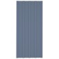 vidaXL Pannelli da Tetto 36 pz in Acciaio Zincato Grigio 100x45 cm vidaXL Pannelli da Tetto 36 pz in Acciaio Zincato Grigio 100x45 cm