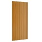 vidaXL Pannelli da Tetto 36 pz Acciaio Zincato Legno Chiaro 100x45 cm vidaXL Pannelli da Tetto 36 pz Acciaio Zincato Legno Chiaro 100x45 cm