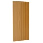 vidaXL Pannelli da Tetto 36 pz Acciaio Zincato Legno Chiaro 100x45 cm vidaXL Pannelli da Tetto 36 pz Acciaio Zincato Legno Chiaro 100x45 cm