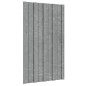 vidaXL Pannelli da Tetto 12 pz in Acciaio Zincato Argento 80x45 cm