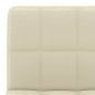 vidaXL Sgabelli da Bar 2 pz Crema in Velluto vidaXL Sgabelli da Bar 2 pz Crema in Velluto