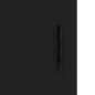 vidaXL Credenza Nera 69,5x34x180 cm in Legno Multistrato vidaXL Credenza Nera 69,5x34x180 cm in Legno Multistrato