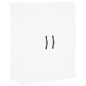 vidaXL Credenza Bianca 69,5x34x180 cm in Legno Multistrato vidaXL Credenza Bianca 69,5x34x180 cm in Legno Multistrato
