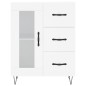 vidaXL Credenza Bianca 69,5x34x180 cm in Legno Multistrato vidaXL Credenza Bianca 69,5x34x180 cm in Legno Multistrato