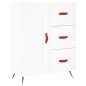 vidaXL Credenza Bianca 69,5x34x180 cm in Legno Multistrato vidaXL Credenza Bianca 69,5x34x180 cm in Legno Multistrato