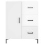 vidaXL Credenza Bianco Lucido 69,5x34x180 cm in Legno Multistrato vidaXL Credenza Bianco Lucido 69,5x34x180 cm in Legno Multistrato