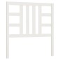 Testiera per Letto Bianca 81x4x100 cm in Legno Massello di Pino Testiera per Letto Bianca 81x4x100 cm in Legno Massello di Pino