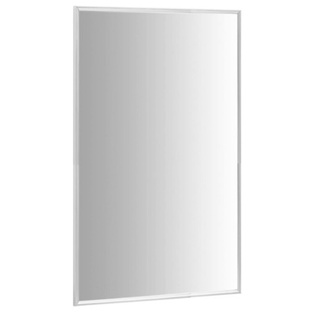 vidaXL Specchio Argento 80x60 cm