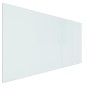 vidaXL Lastra in Vetro per Caminetto Rettangolare 120x60 cm