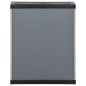 vidaXL Armadio per Rifiuti da Giardino Grigio e Nero 68x40x85 cm in PP vidaXL Armadio per Rifiuti da Giardino Grigio e Nero 68x40x85 cm in PP