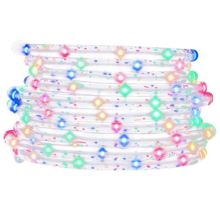 vidaXL Stringa di Luci con 480 LED Multicolore 20 m in PVC