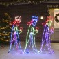 vidaXL Figura Natalizia dei Tre Re Magi con 504 LED 99,5x45,5 cm vidaXL Figura Natalizia dei Tre Re Magi con 504 LED 99,5x45,5 cm