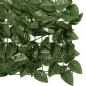 Paravento da Balcone con Foglie Verde Scuro 600x100 cm Paravento da Balcone con Foglie Verde Scuro 600x100 cm