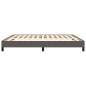 vidaXL Giroletto Grigio 160x200 cm in Similpelle vidaXL Giroletto Grigio 160x200 cm in Similpelle