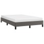 vidaXL Giroletto Grigio 120x200 cm in Similpelle