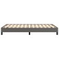 vidaXL Giroletto Grigio 120x200 cm in Similpelle