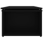 Tavolino da Caffè Nero 150x50x35 cm in Truciolato Tavolino da Caffè Nero 150x50x35 cm in Truciolato
