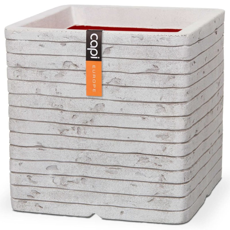 Capi Fioriera Nature Row Quadrata 30x30 cm Avorio KRWI902 Capi Fioriera Nature Row Quadrata 30x30 cm Avorio KRWI902