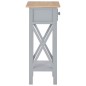 vidaXL Tavolino Laterale Grigio 27x27x65,5 cm in Legno vidaXL Tavolino Laterale Grigio 27x27x65,5 cm in Legno