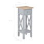 vidaXL Tavolino Laterale Grigio 27x27x65,5 cm in Legno vidaXL Tavolino Laterale Grigio 27x27x65,5 cm in Legno