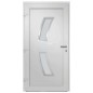 vidaXL Porta di Ingresso Bianca 88x200 cm