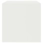 Mobile TV Bianco 100x40x40 cm in Truciolato Mobile TV Bianco 100x40x40 cm in Truciolato