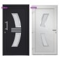 vidaXL Porta di Ingresso Antracite 108x208 cm vidaXL Porta di Ingresso Antracite 108x208 cm