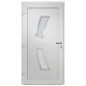 vidaXL Porta di Ingresso Antracite 108x208 cm vidaXL Porta di Ingresso Antracite 108x208 cm