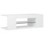 Mobile Porta TV con Luci LED Bianco 90x39x30 cm Mobile Porta TV con Luci LED Bianco 90x39x30 cm