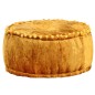 vidaXL Pouf Rotondo in Velluto 40x20 cm Senape vidaXL Pouf Rotondo in Velluto 40x20 cm Senape