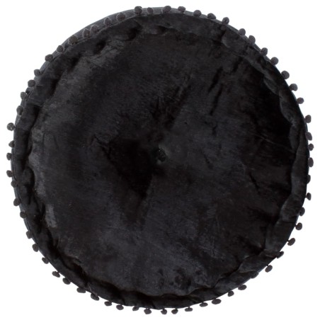 vidaXL Pouf Rotondo in Velluto 40x20 cm Antracite