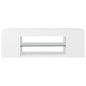 Mobile Porta TV con Luci LED Bianco 90x39x30 cm Mobile Porta TV con Luci LED Bianco 90x39x30 cm