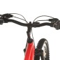 vidaXL Mountain Bike 21 Speed 29" Ruote 53 cm Rosso vidaXL Mountain Bike 21 Speed 29" Ruote 53 cm Rosso