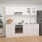 vidaXL Set Armadi da Cucina 8 pz Bianco Lucido in Truciolato vidaXL Set Armadi da Cucina 8 pz Bianco Lucido in Truciolato