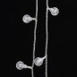 vidaXL Filo Luci Fatate Sferiche 40m 400 LED Bianco Caldo 8 Funzioni