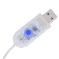 vidaXL Filo Luci Fatate Sferiche 40m 400 LED Bianco Caldo 8 Funzioni