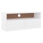 vidaXL Mobile TV con Cassetti ALTA Bianco 100x35x41cm Massello di Pino vidaXL Mobile TV con Cassetti ALTA Bianco 100x35x41cm Massello di Pino
