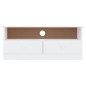 vidaXL Mobile TV con Cassetti ALTA Bianco 100x35x41cm Massello di Pino vidaXL Mobile TV con Cassetti ALTA Bianco 100x35x41cm Massello di Pino