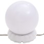 vidaXL Toeletta LED con Armadietto in Legno Multistrato Grigio Cemento vidaXL Toeletta LED con Armadietto in Legno Multistrato Grigio Cemento