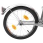 vidaXL Rimorchio Portabagagli per Bici con Borsa Arancione e Nero vidaXL Rimorchio Portabagagli per Bici con Borsa Arancione e Nero